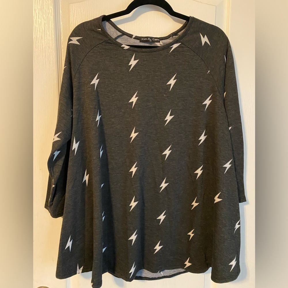 Lightning bolt sweater